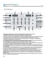 Предварительный просмотр 3 страницы Technical Pro DJ5U User Manual