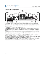 Предварительный просмотр 5 страницы Technical Pro h12x500ubt User Manual