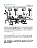 Предварительный просмотр 9 страницы Technical Pro h12x500ubt User Manual