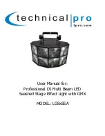 Предварительный просмотр 1 страницы Technical Pro LG8xSEA User Manual