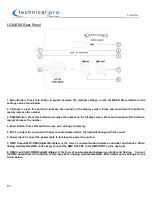 Предварительный просмотр 3 страницы Technical Pro LG8xSEA User Manual