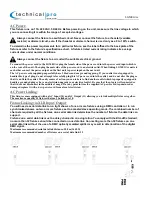 Preview for 7 page of Technical Pro LGMEGAx User Manual