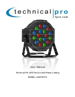 Technical Pro LGSPOT18 User Manual предпросмотр