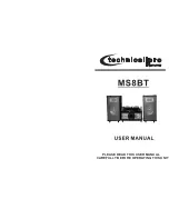 Technical Pro MS8BT User Manual preview