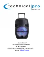 Technical Pro PB14PKG User Manual preview