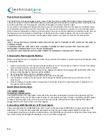 Preview for 5 page of Technical Pro PB14PKG User Manual