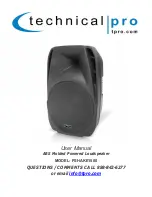 Technical Pro PSHAKE1500 User Manual preview