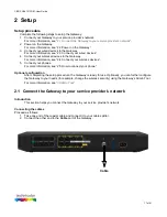 Предварительный просмотр 17 страницы Technicolor CGA4131COM Setup And User Manual