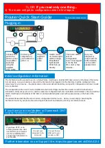 Technicolor DGA4134 Quick Start Manual предпросмотр