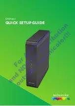 Technicolor DWA1230 Quick Setup Manual preview