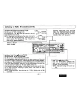 Preview for 9 page of Technics CQR9350EC - AUTO PRODUCTS Operating Instructions Manual