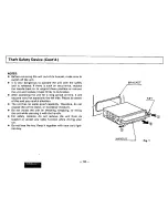 Preview for 18 page of Technics CQR9350EC - AUTO PRODUCTS Operating Instructions Manual