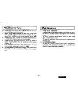 Preview for 19 page of Technics CQR9350EC - AUTO PRODUCTS Operating Instructions Manual