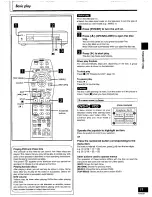 Preview for 11 page of Technics DVD-A10 Operating Instructions Manual