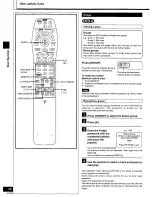 Preview for 14 page of Technics DVD-A10 Operating Instructions Manual