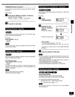 Preview for 15 page of Technics DVD-A10 Operating Instructions Manual