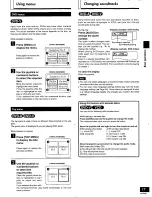 Preview for 17 page of Technics DVD-A10 Operating Instructions Manual