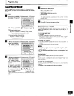 Preview for 19 page of Technics DVD-A10 Operating Instructions Manual