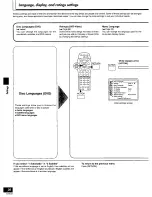 Preview for 26 page of Technics DVD-A10 Operating Instructions Manual