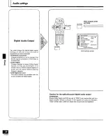 Preview for 38 page of Technics DVD-A10 Operating Instructions Manual