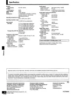 Preview for 48 page of Technics DVD-A10 Operating Instructions Manual