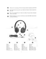 Предварительный просмотр 2 страницы Technics EAH-300 Operating Instructions Manual