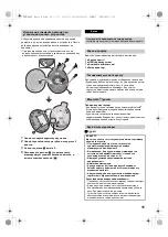 Preview for 15 page of Technics EAH-800 Safety Instruction