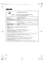 Preview for 26 page of Technics EAH-800 Safety Instruction