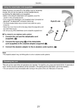 Preview for 21 page of Technics EAH-A800 Owner'S Manual