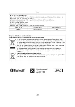 Preview for 25 page of Technics EAH-F70N Owner'S Manual