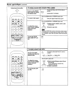 Preview for 2 page of Technics EUR644850 Use & Care Manual