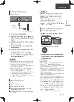 Предварительный просмотр 27 страницы Technics OTTAVA S Basic Operating Instructions Manual