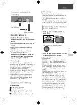 Предварительный просмотр 75 страницы Technics OTTAVA S Basic Operating Instructions Manual