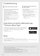 Preview for 1 page of Technics OTTAVA SC-C500 Network Connection Manual