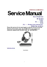 Technics RP-DJ1210 Service Manual preview