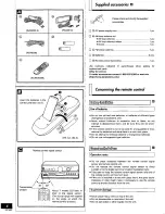 Preview for 4 page of Technics RQT5087-Y Operating Instructions Manual