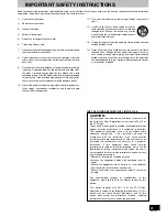 Preview for 3 page of Technics RQT7230-3Y Operating Instructions Manual