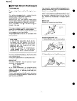 Предварительный просмотр 4 страницы Technics RS-AZ7 Service Manual