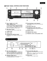 Preview for 7 page of Technics RS-B555 Service Manual