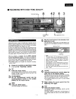 Preview for 9 page of Technics RS-B555 Service Manual