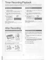 Preview for 14 page of Technics RS-B655 Operating Instructions Manual