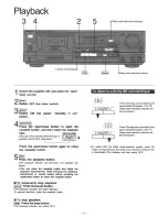 Предварительный просмотр 6 страницы Technics RS-B755 Operating Instructions Manual