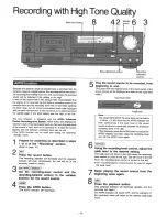 Предварительный просмотр 12 страницы Technics RS-B755 Operating Instructions Manual