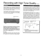 Предварительный просмотр 14 страницы Technics RS-B755 Operating Instructions Manual