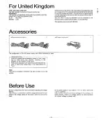 Preview for 3 page of Technics RS-B965 Operating Instructions Manual