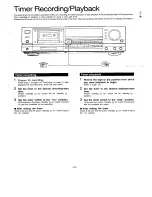 Preview for 19 page of Technics RS-B965 Operating Instructions Manual