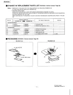 Preview for 14 page of Technics RS-BX501 - SERVICE Service Manual