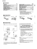 Предварительный просмотр 2 страницы Technics RS-BX747 Service Manual