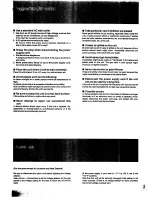 Preview for 4 page of Technics RS-CH505 Operating Instructions Manual