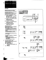 Preview for 21 page of Technics RS-CH505 Operating Instructions Manual